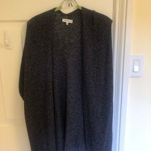 Aritzia Community Ionic Cape Cardigan Sweater